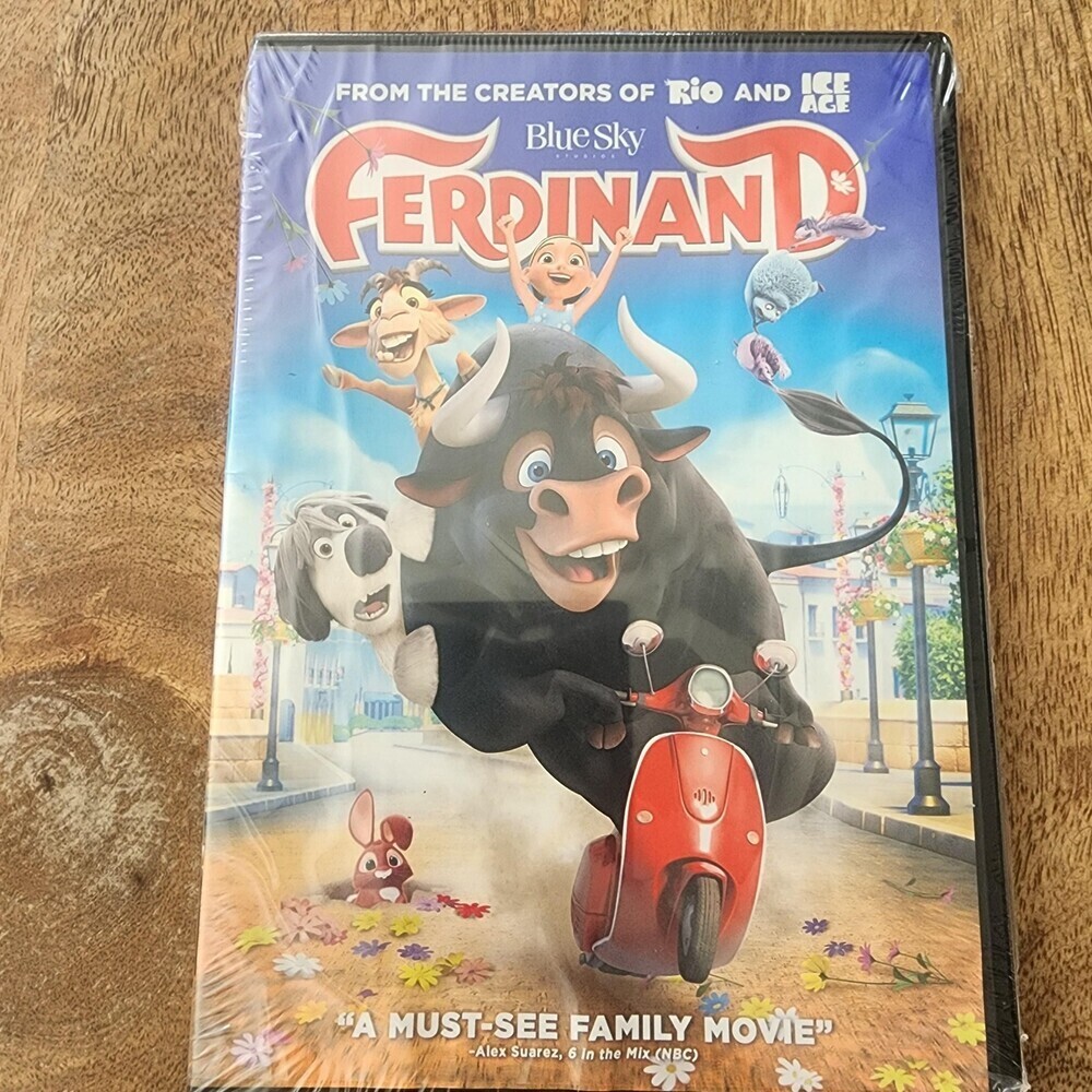 Ferdinand DVD Widescreen Blue Sky 20th Century Fox PG Animated Family New Sealed
